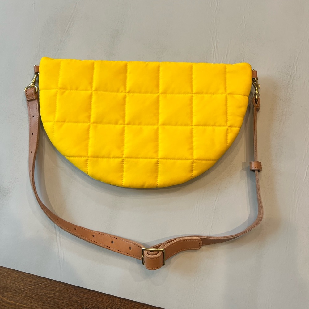 Clare V Yellow Quilted Grande Fanny - Picture 2 of 5